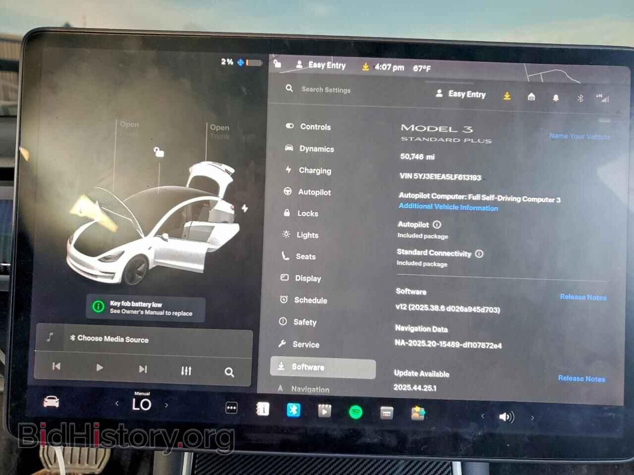 2020 TESLA MODEL 3 - VIN: 5YJ3E1EA5LF613193 - Photo 9