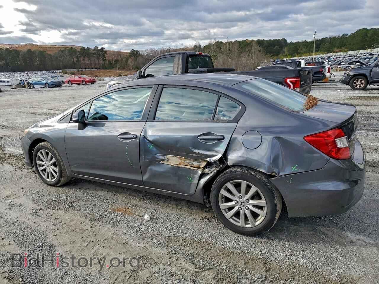 2012 HONDA CIVIC - VIN: 2HGFB2F94CH578495 - Фото 2