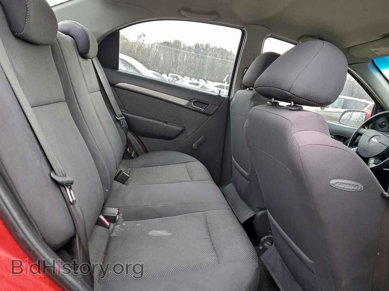 2007 CHEVROLET AVEO - VIN: KL1TD56607B120316 - Фото 10