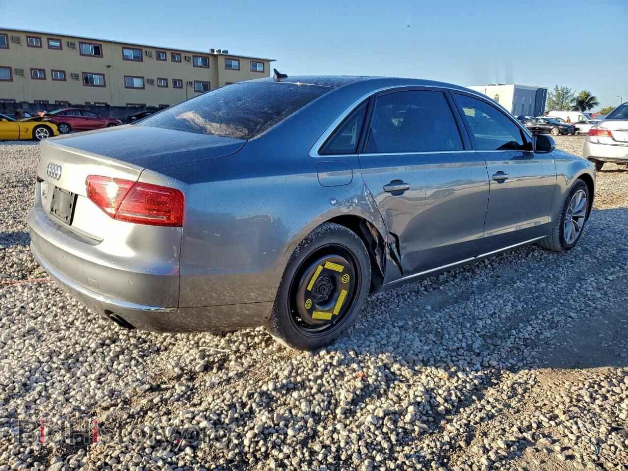 2013 AUDI A8 - VIN: WAURGAFD1DN007094 - Фото 3