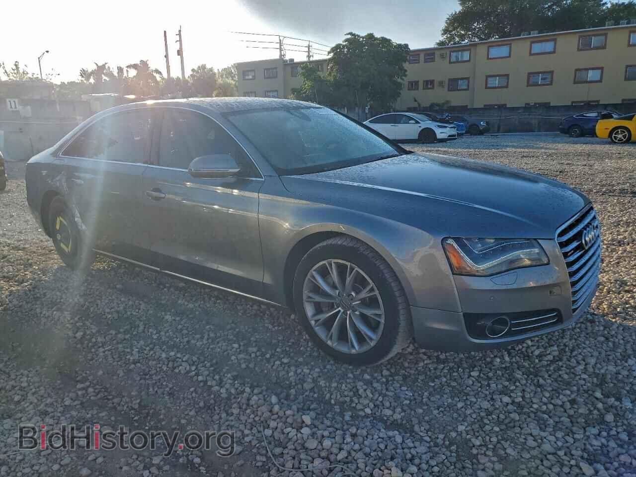 2013 AUDI A8 - VIN: WAURGAFD1DN007094 - Фото 4