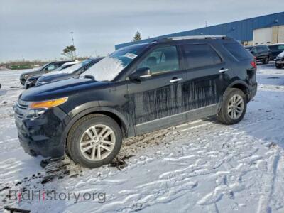 2014 Ford EXPLORER XLT, black — VIN 1FM5K7D8XEGA48396, Copart