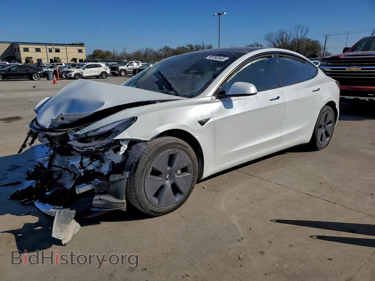Photo 5YJ3E1EA7NF322875 - TESLA MODEL 3 2022