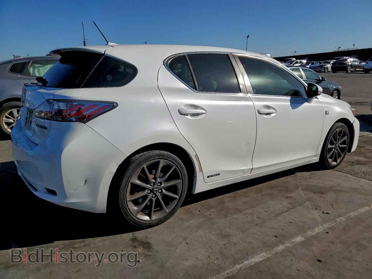 2012 LEXUS CT 200 - VIN: JTHKD5BH5C2058531 - Фото 3