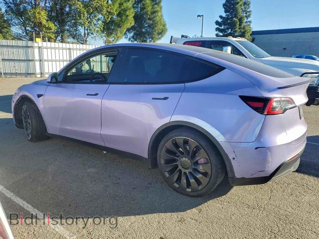 2022 TESLA MODEL Y - VIN: 7SAYGDEF5NF405429 - Фото 2