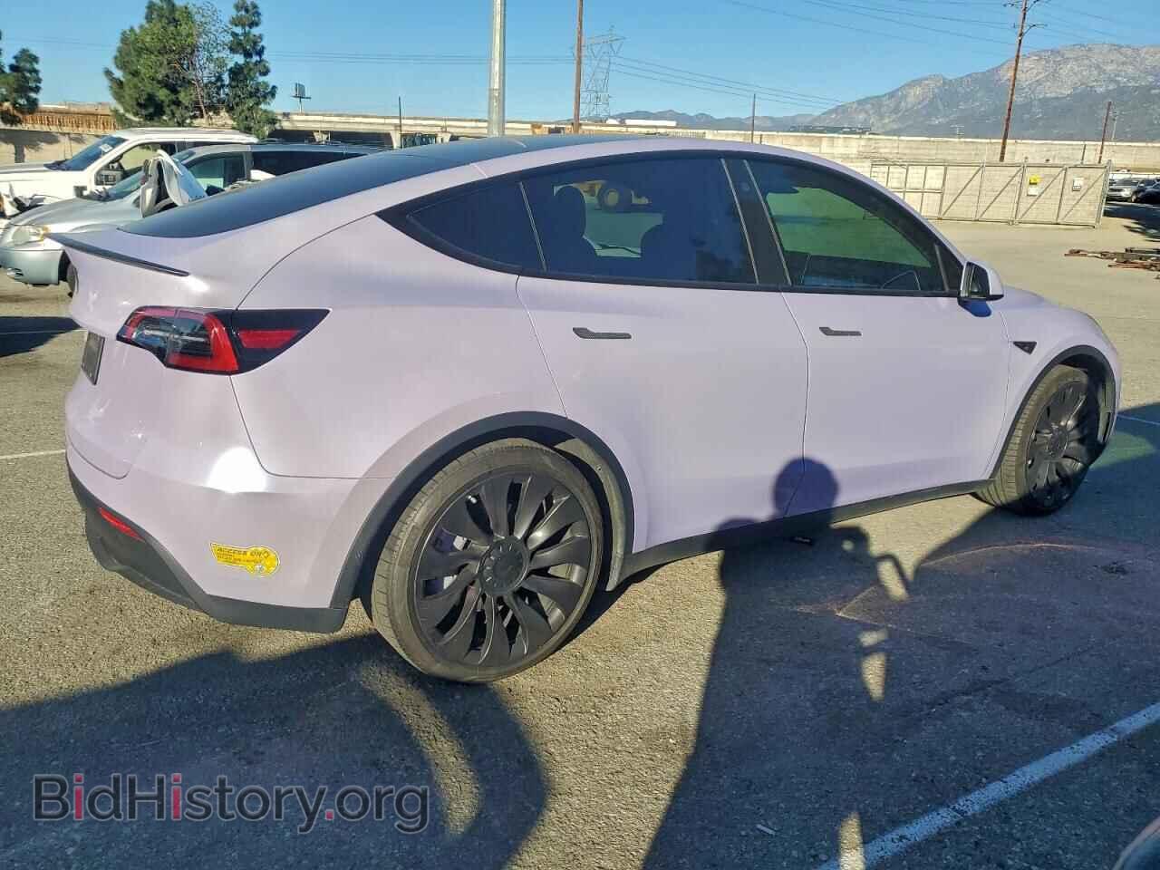 2022 TESLA MODEL Y - VIN: 7SAYGDEF5NF405429 - Фото 3