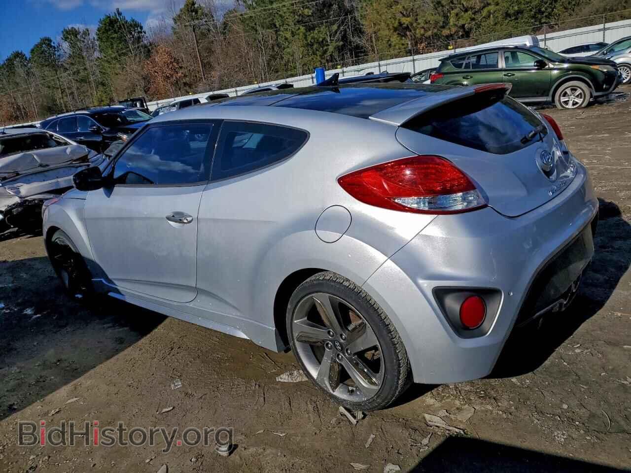 2014 HYUNDAI VELOSTER - VIN: KMHTC6AE2EU207941 - Фото 2