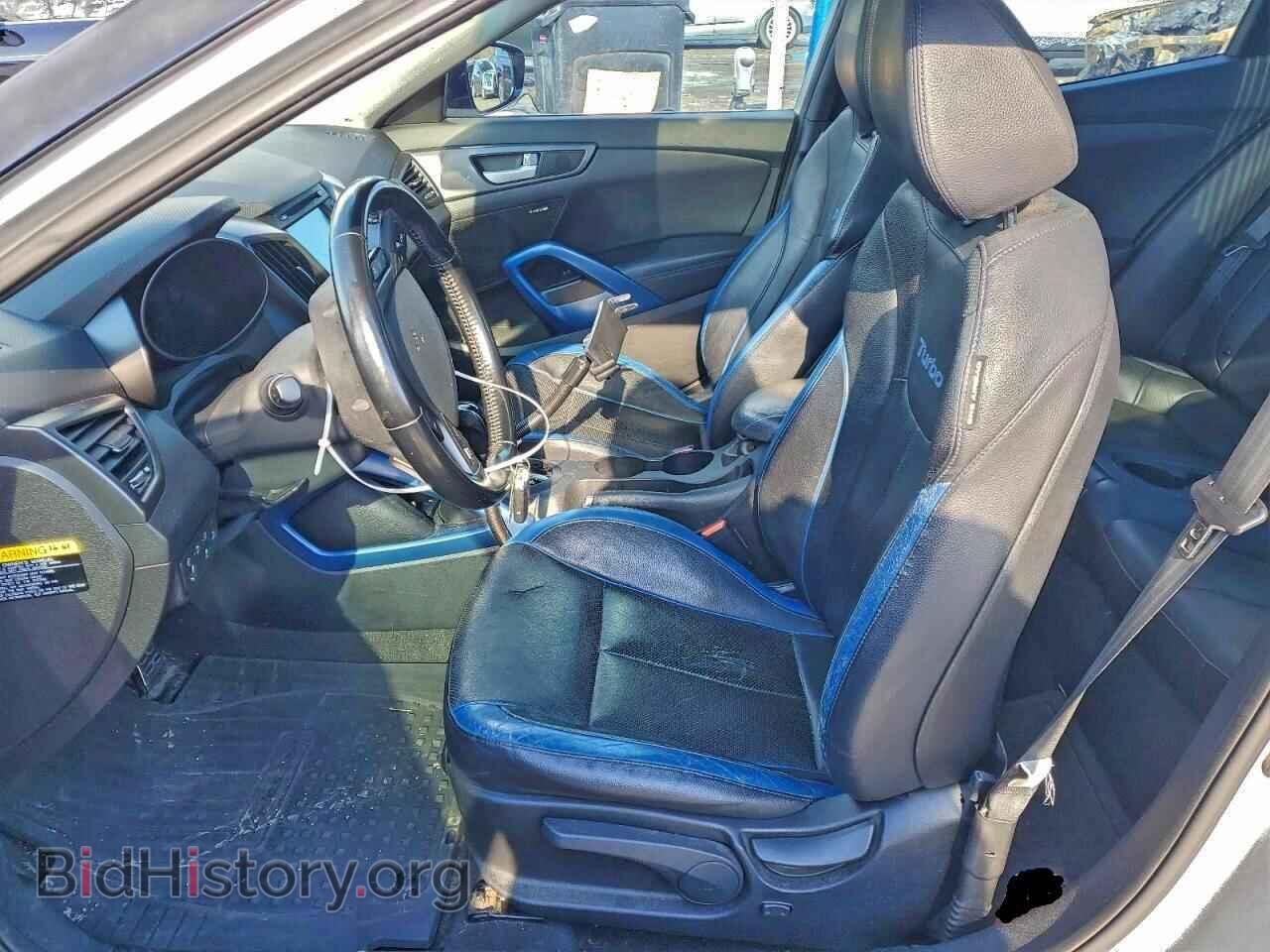 2014 HYUNDAI VELOSTER - VIN: KMHTC6AE2EU207941 - Фото 7