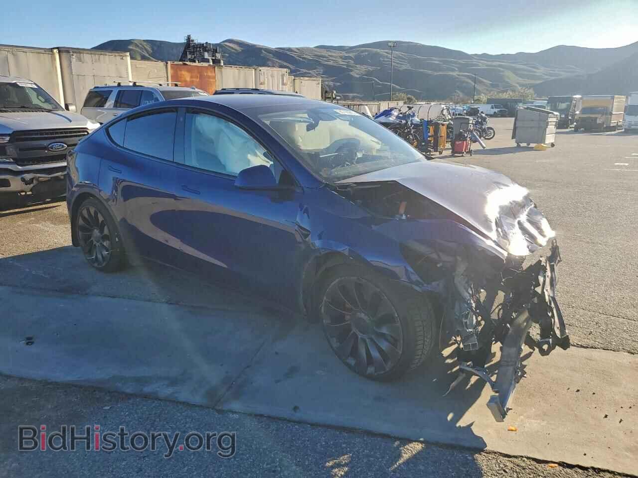 2022 TESLA MODEL Y - VIN: 7SAYGDEF8NF492937 - Фото 4