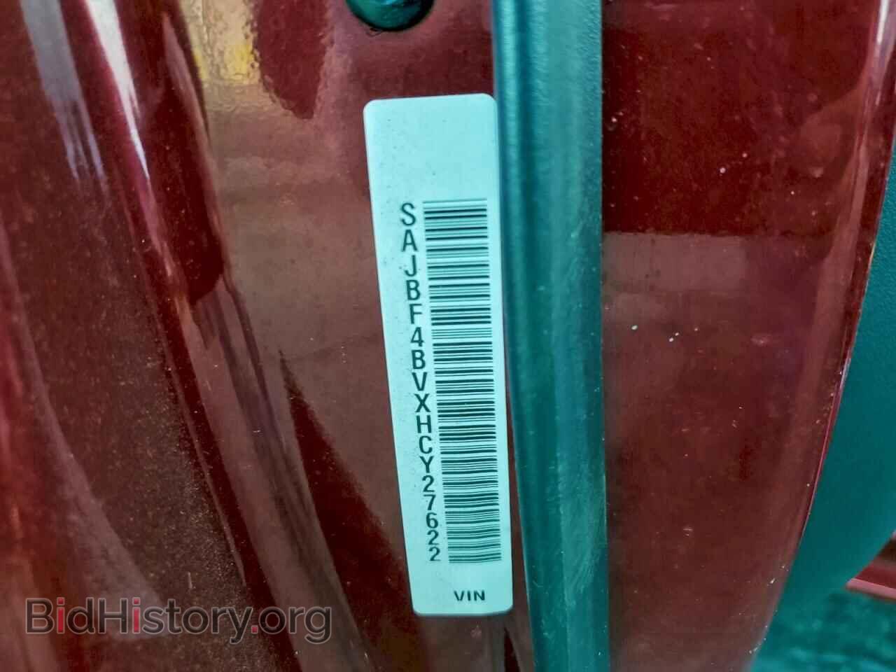 2017 JAGUAR XF - VIN: SAJBF4BVXHCY27622 - Фото 12
