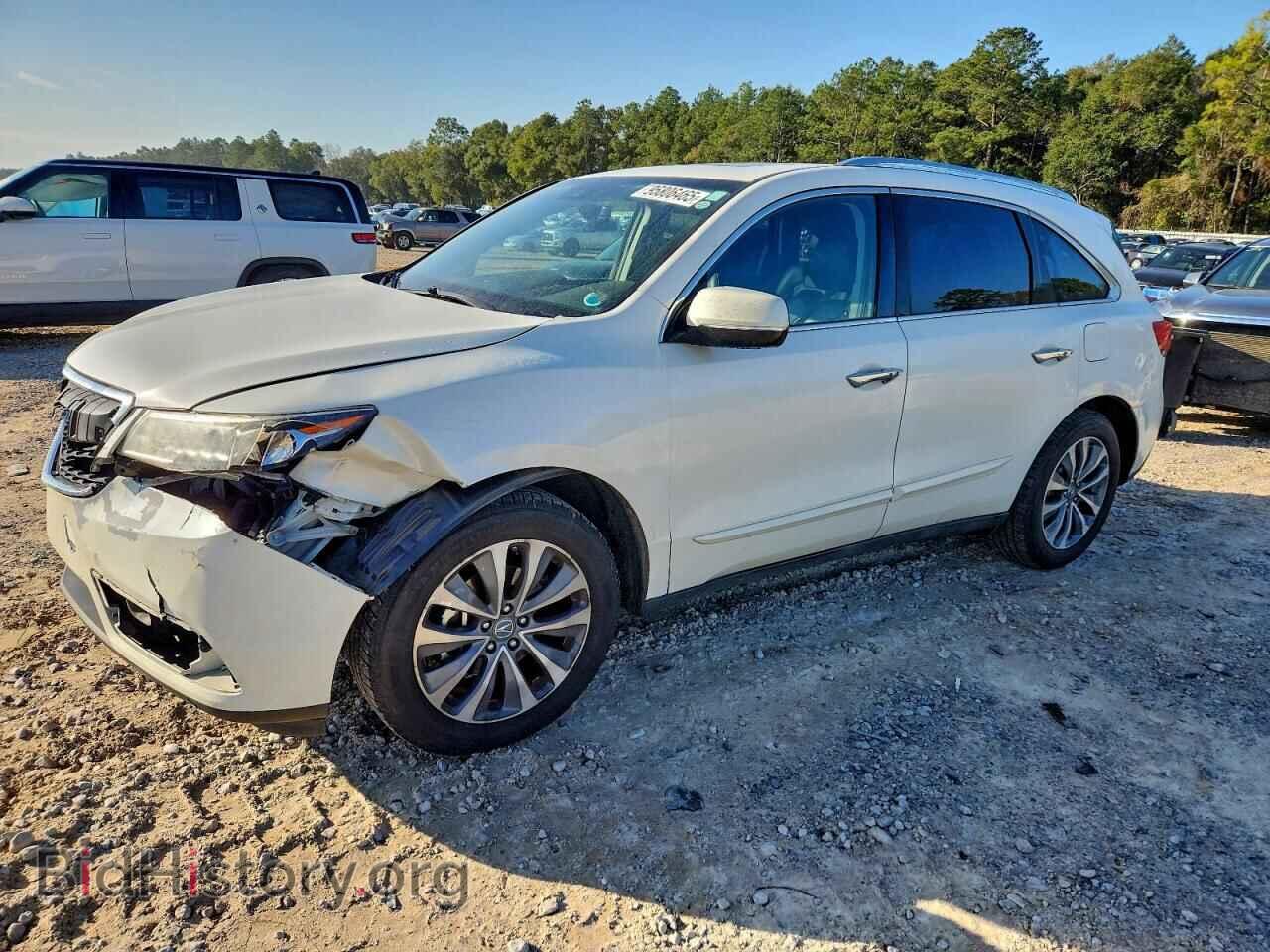 Фотография 5FRYD3H46GB019677 - ACURA MDX 2016