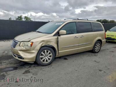 2011 Chrysler MINIVAN Touring, gold — VIN 2A4RR5DG0BR682365, Copart