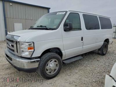 2013 Ford ALL MODELS E350 Super Duty Wagon, белый — VIN 1FBNE3BL6DDB06357, Copart