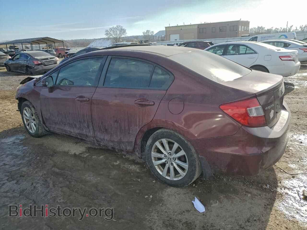 2012 HONDA CIVIC - VIN: 2HGFB2F89CH531972 - Фото 2