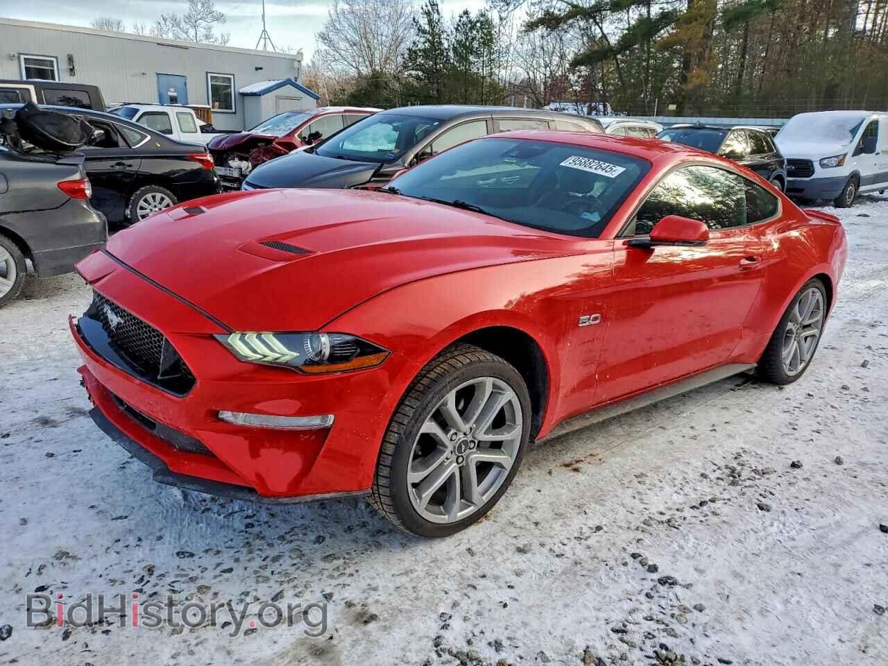 Photo 1FA6P8CF5M5124963 - FORD MUSTANG 2021