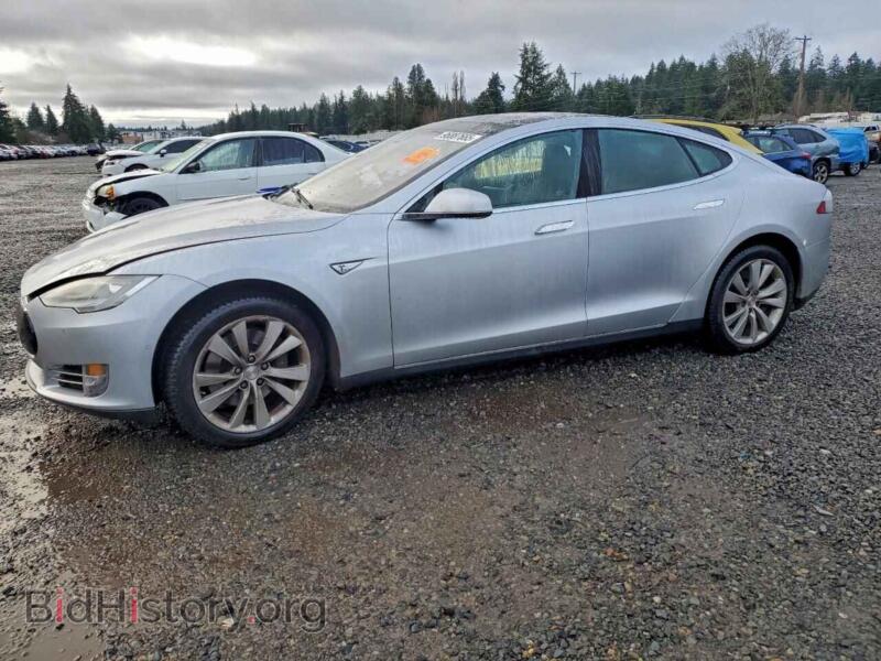 2016 Tesla MODEL S (VIN 5YJSA1E16GF126713) — фото 1 из 12, Copart, повреждение: бок