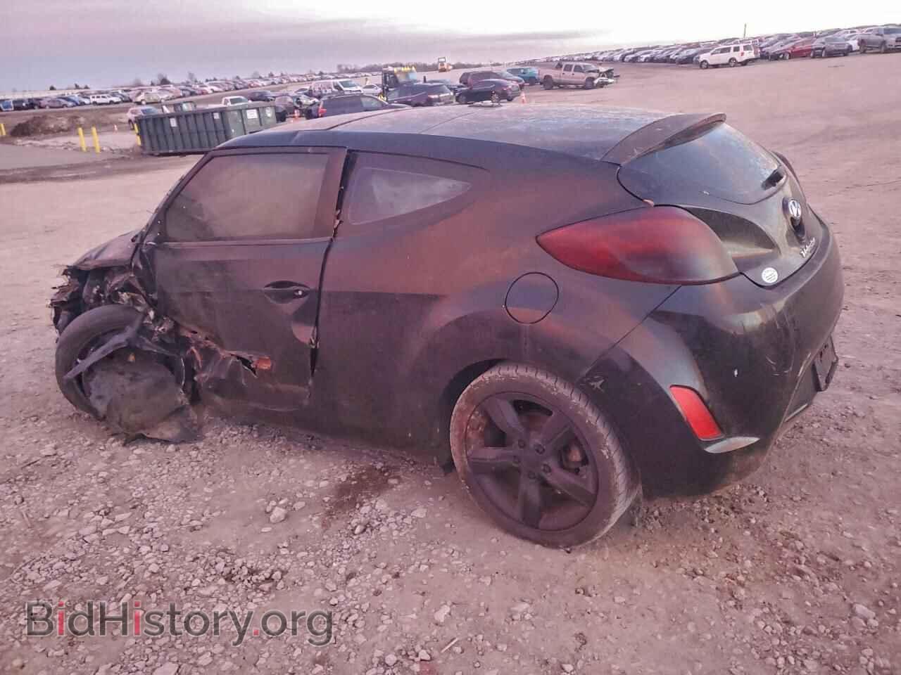 2014 HYUNDAI VELOSTER - VIN: KMHTC6AD3EU195533 - Фото 2