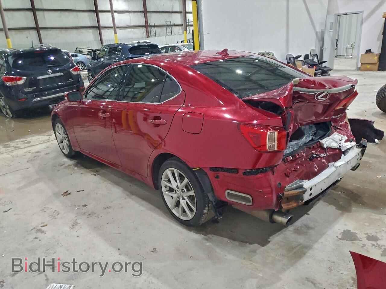 2012 LEXUS IS - VIN: JTHCF5C26C5055547 - Фото 2