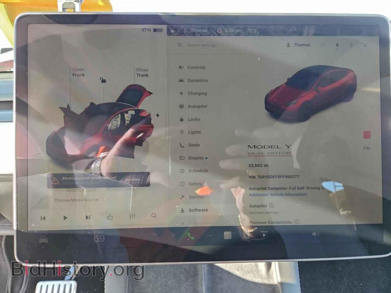 2023 TESLA MODEL Y - VIN: 7SAYGDEF6PF665177 - Фото 9