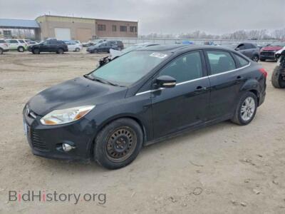 2012 Ford FOCUS SEL, black — VIN 1FAHP3H25CL388082, Copart