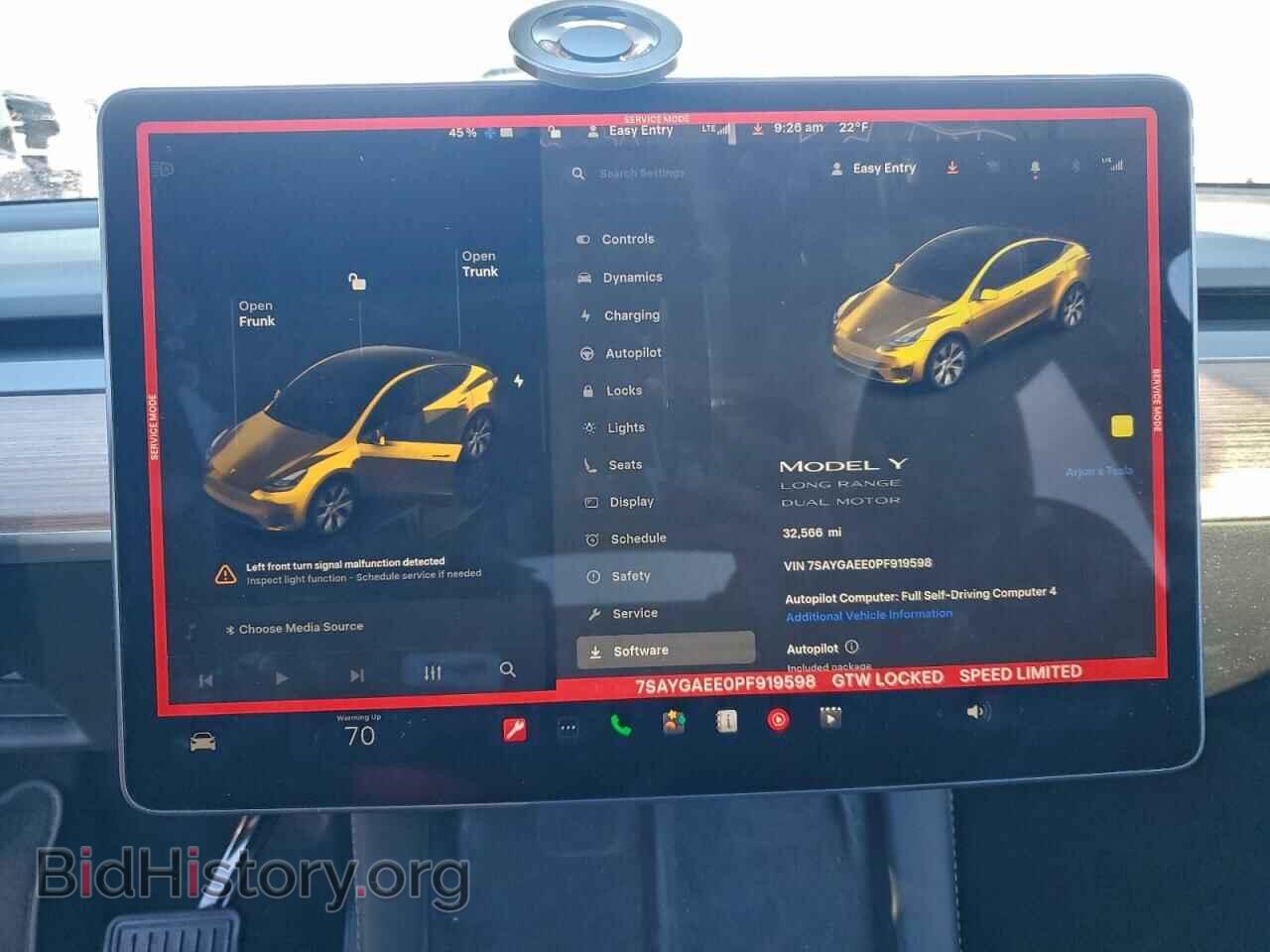 2023 TESLA MODEL Y - VIN: 7SAYGAEE0PF919598 - Фото 9