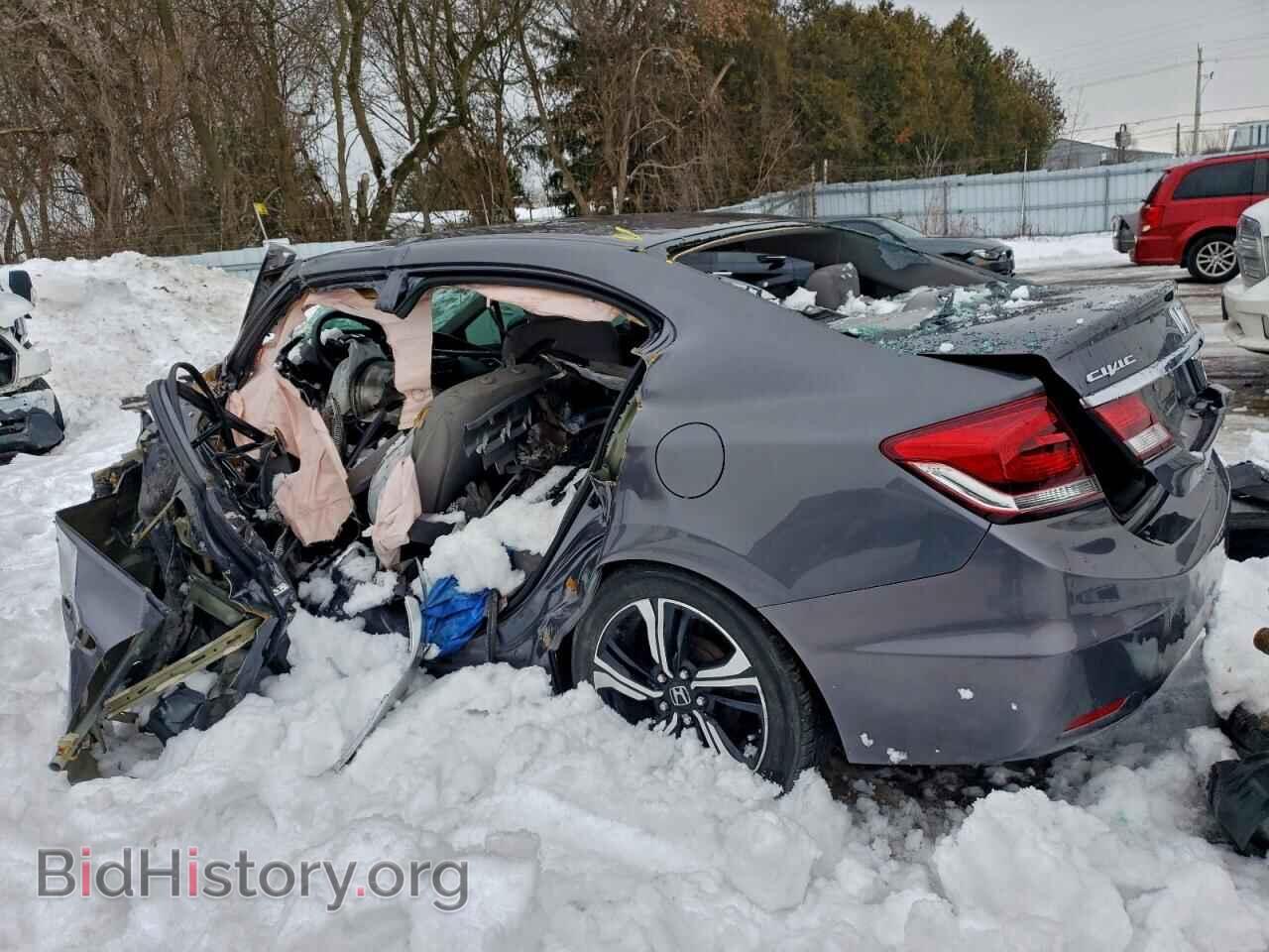 2014 HONDA CIVIC - VIN: 2HGFB2E49EH000823 - Фото 2