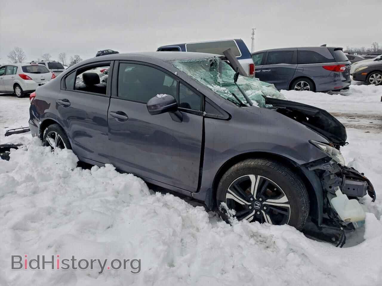 2014 HONDA CIVIC - VIN: 2HGFB2E49EH000823 - Фото 4