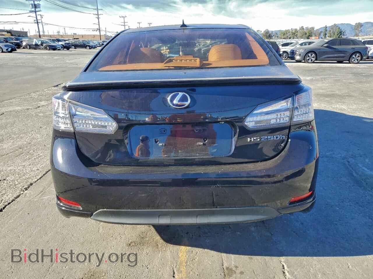 2010 LEXUS HS - VIN: JTHBB1BAXA2005287 - Фото 6