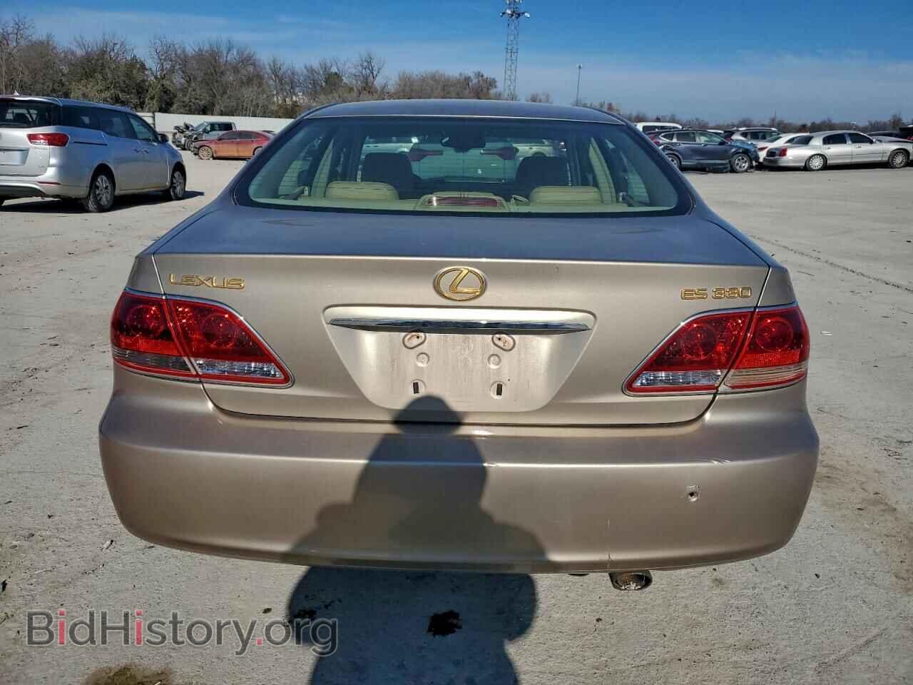 2005 LEXUS ES330 - VIN: JTHBA30G555108868 - Фото 6