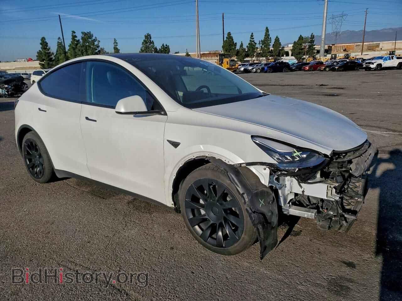 2022 TESLA MODEL Y - VIN: 7SAYGDEE4NF451177 - Фото 4