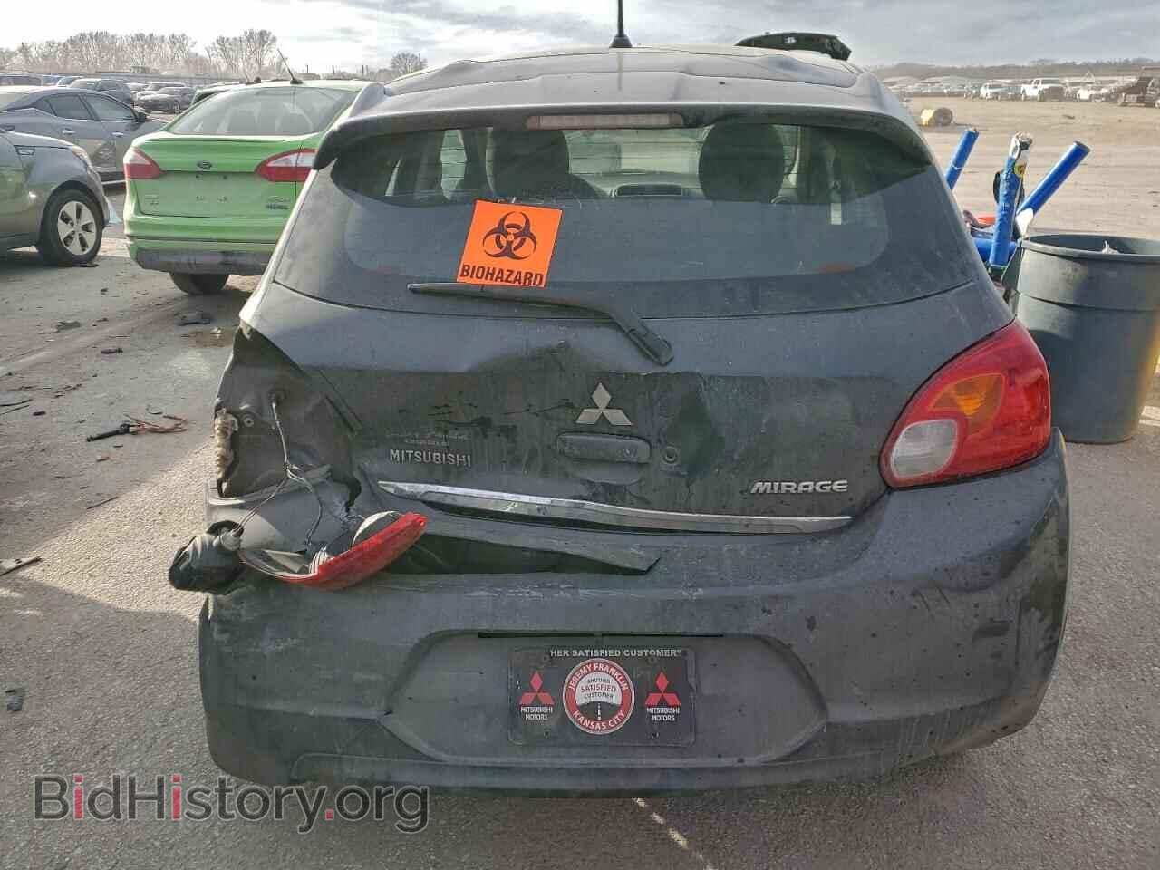 2014 MITSUBISHI MIRAGE - VIN: ML32A4HJ4FH003930 - Фото 6