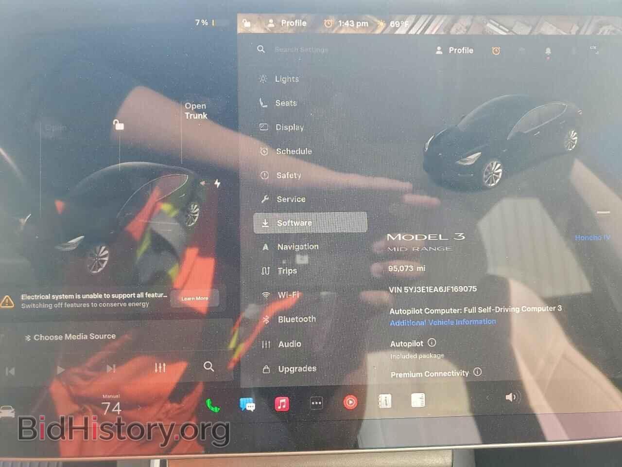 2018 TESLA MODEL 3 - VIN: 5YJ3E1EA6JF169075 - Photo 9