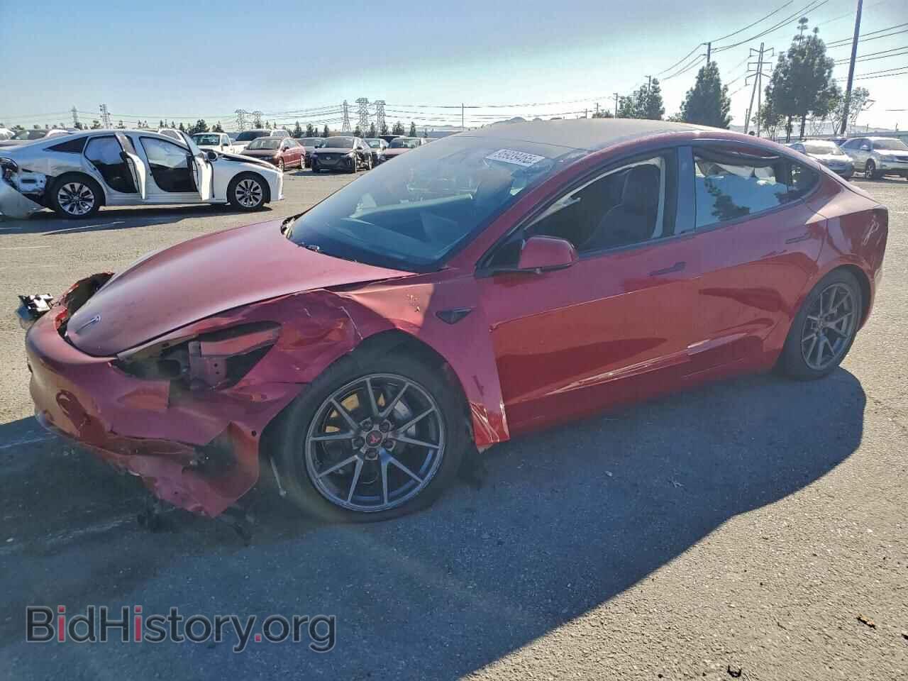 Photo 5YJ3E1EB4MF073703 - TESLA MODEL 3 2021
