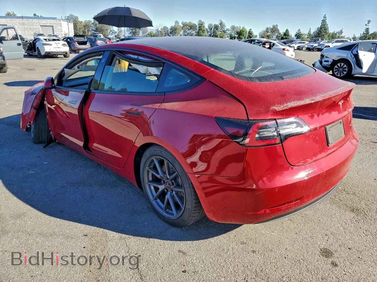 2021 TESLA MODEL 3 - VIN: 5YJ3E1EB4MF073703 - Фото 2
