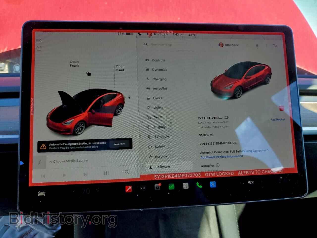 2021 TESLA MODEL 3 - VIN: 5YJ3E1EB4MF073703 - Фото 9