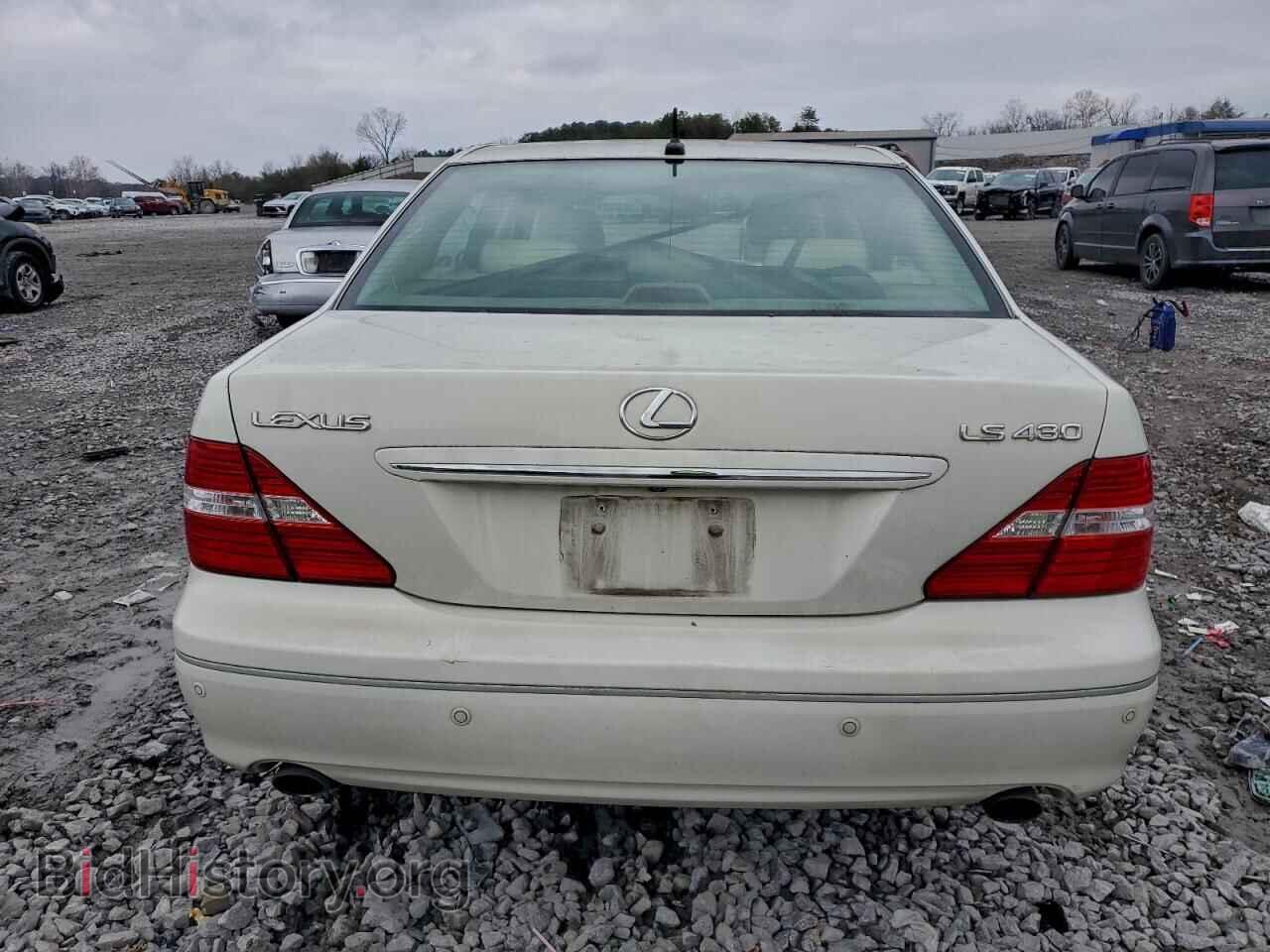 2006 LEXUS LS430 - VIN: JTHBN36F765040853 - Фото 6