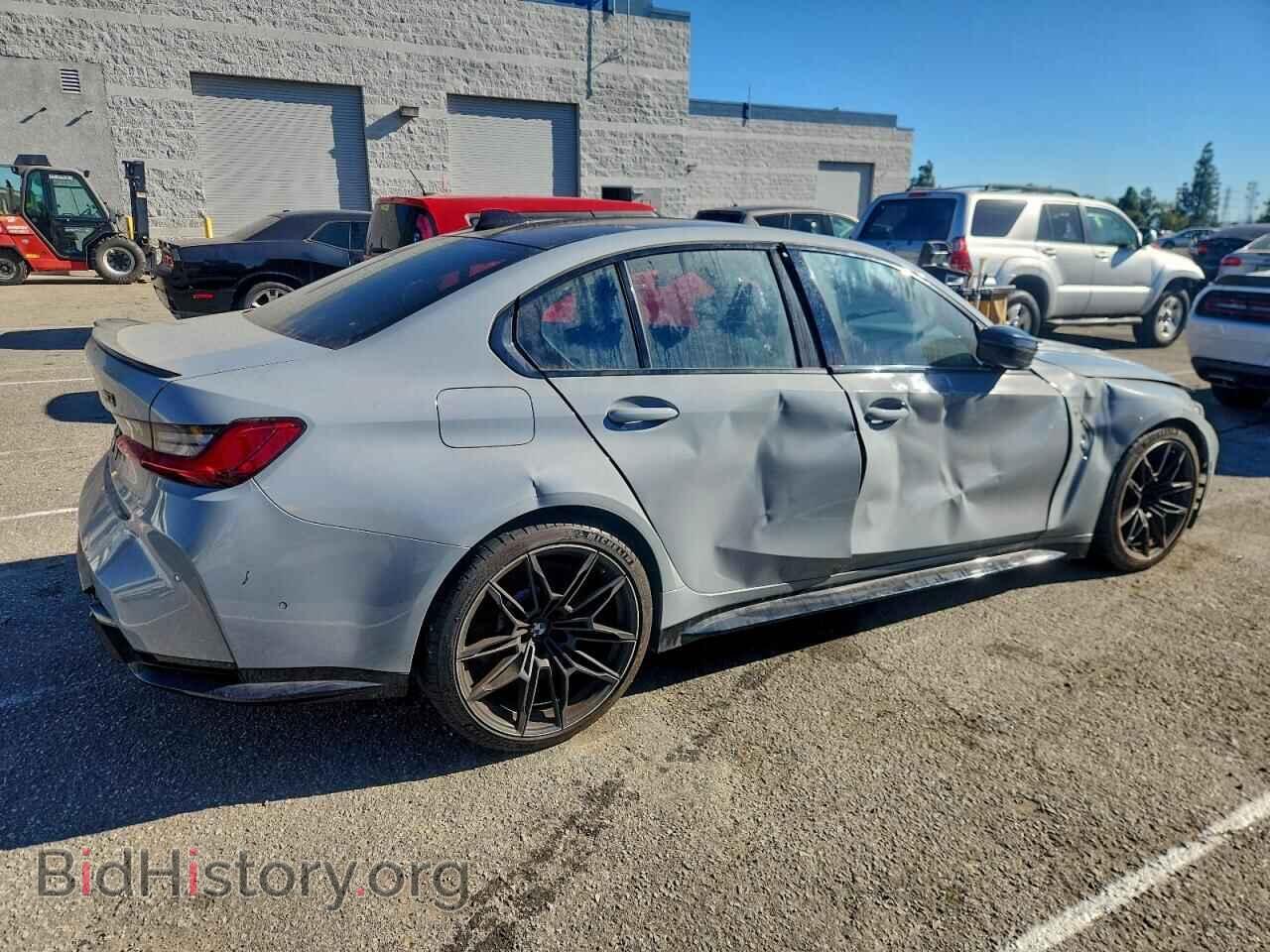 2021 BMW M3 - VIN: WBS33AY00MFL08733 - Фото 3