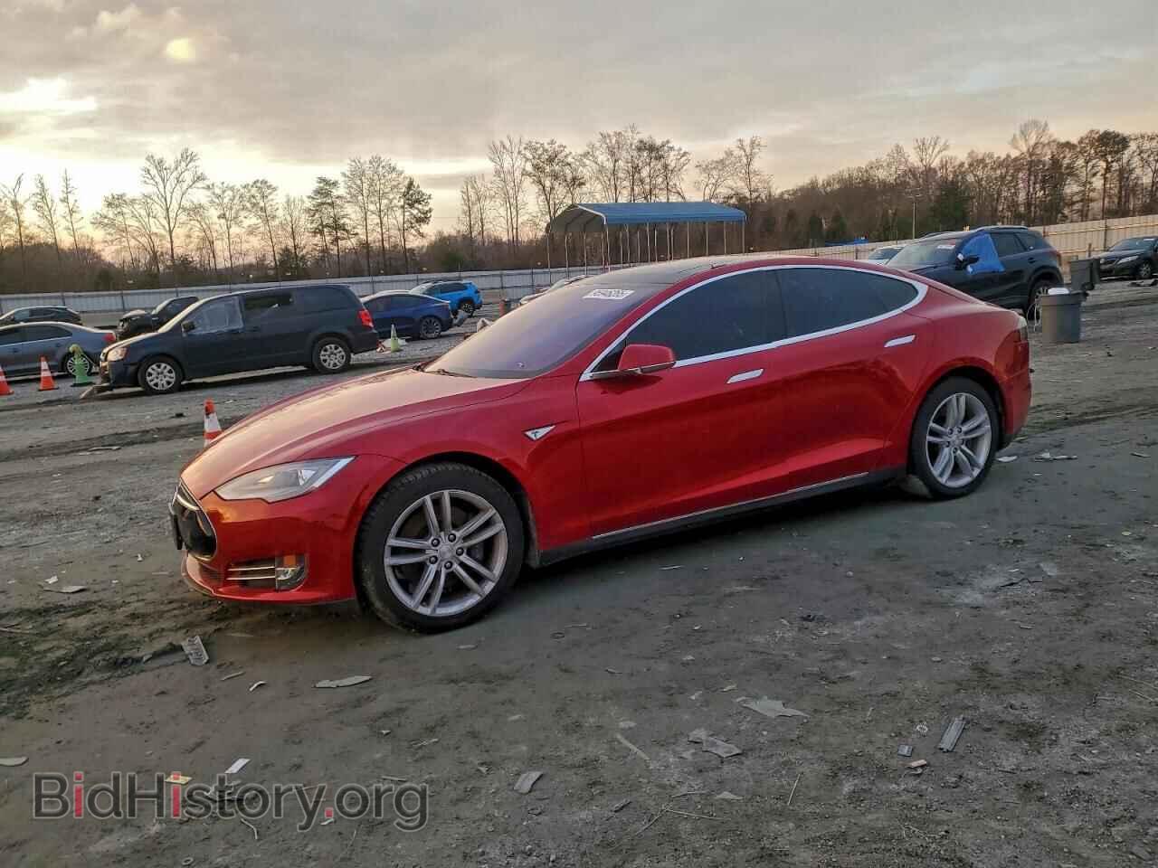 Photo 5YJSA1S13EFP35551 - TESLA MODEL S 2014