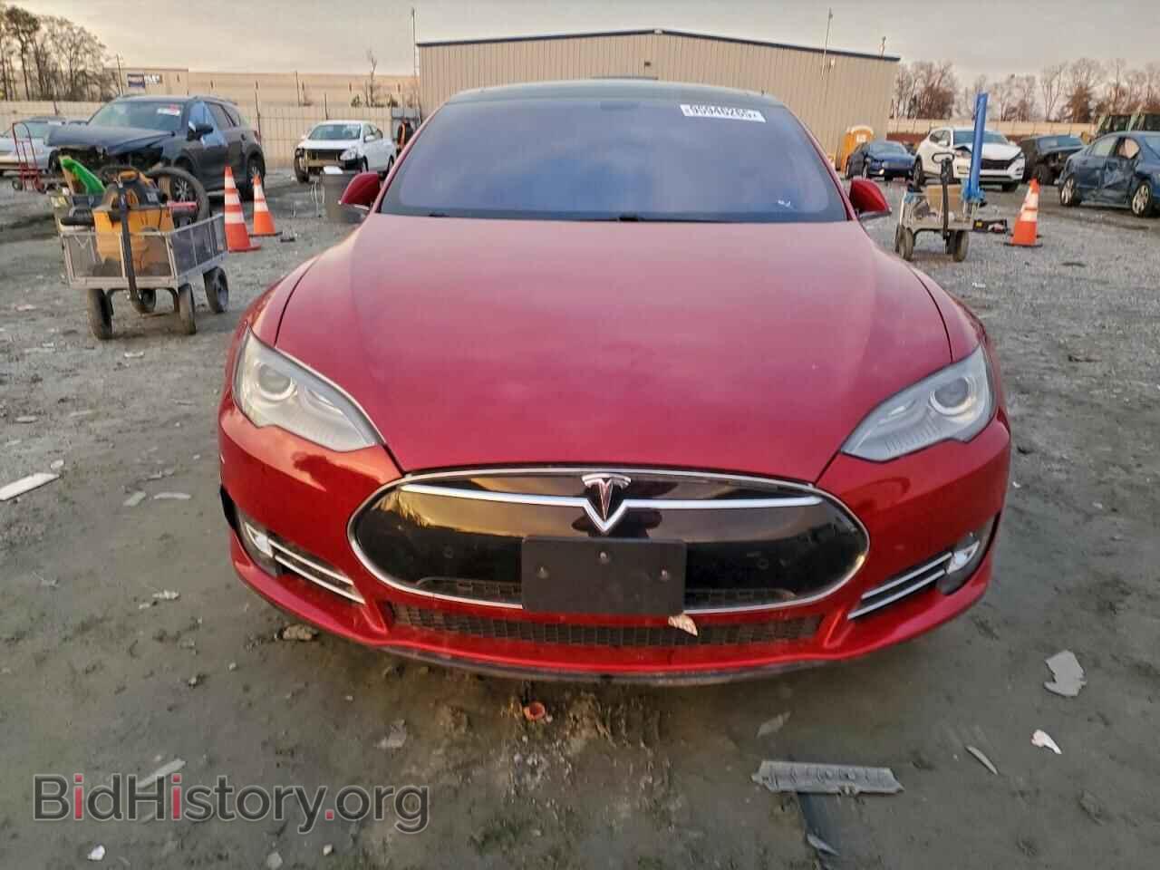 2014 TESLA MODEL S - VIN: 5YJSA1S13EFP35551 - Фото 5