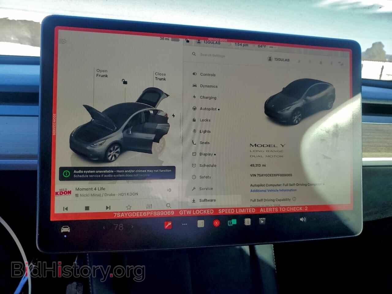2023 TESLA MODEL Y - VIN: 7SAYGDEE6PF889069 - Фото 9