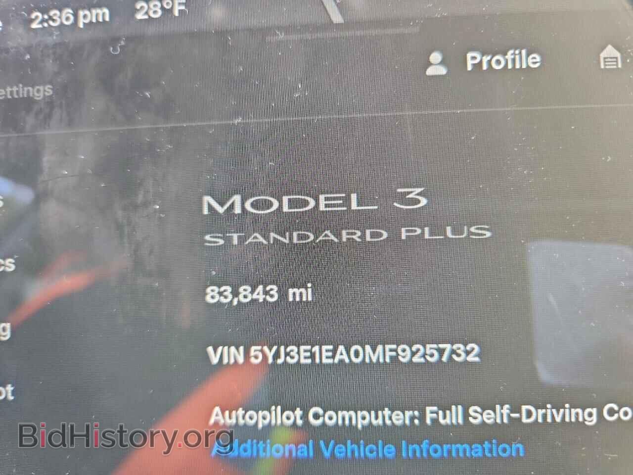 2021 TESLA MODEL 3 - VIN: 5YJ3E1EA0MF925732 - Photo 9