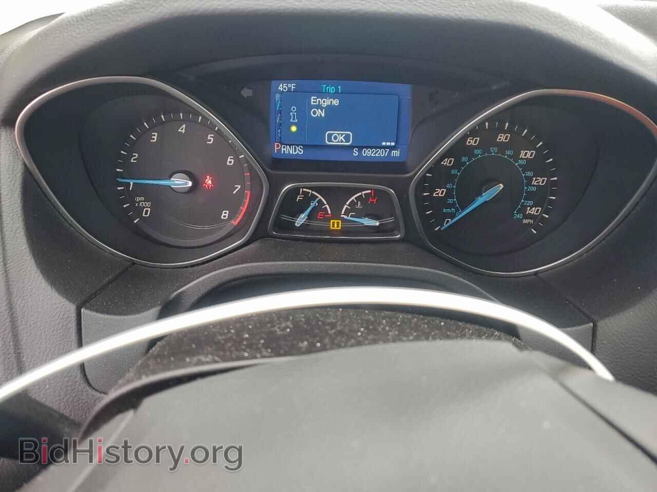 2014 FORD FOCUS - VIN: 1FADP3F26EL459097 - Фото 9