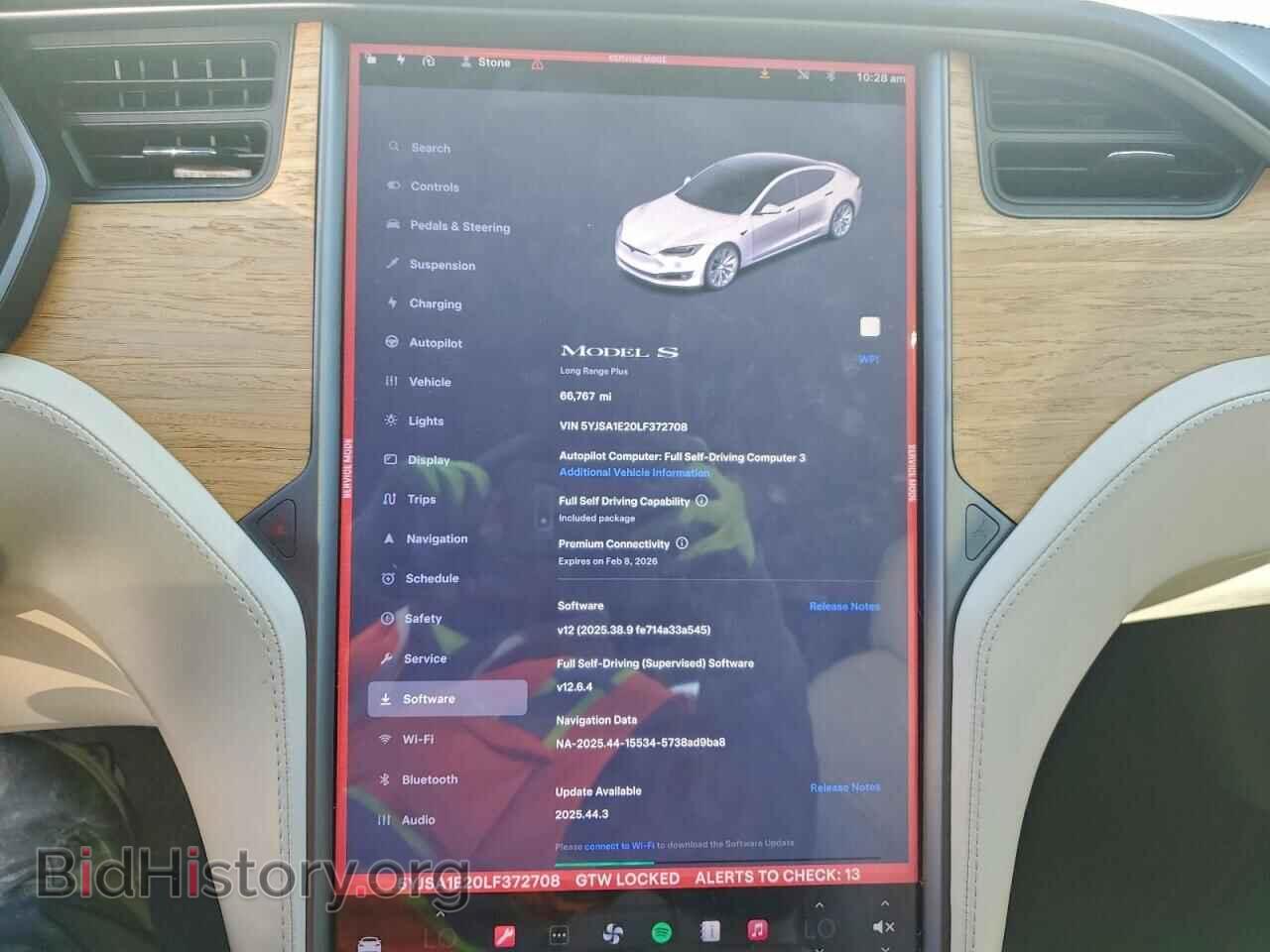 2020 TESLA MODEL S - VIN: 5YJSA1E20LF372708 - Photo 9