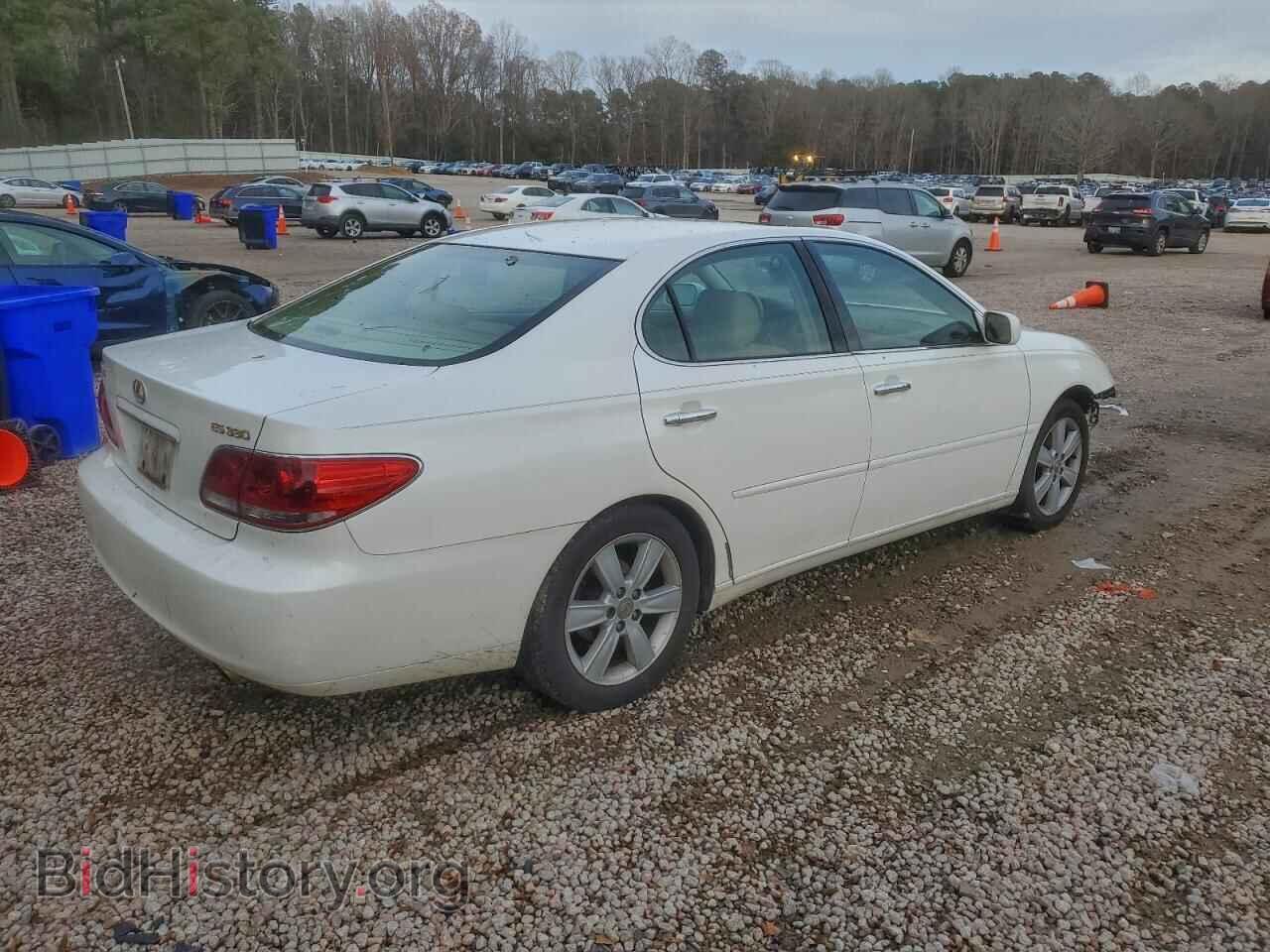 2005 LEXUS ES330 - VIN: JTHBA30GX55107098 - Фото 3