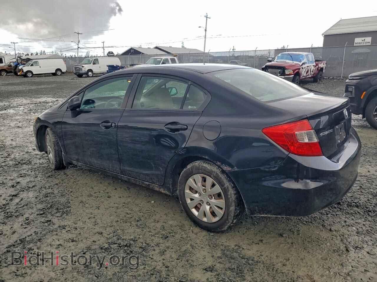 2012 HONDA CIVIC - VIN: 2HGFB2F42CH100287 - Фото 2