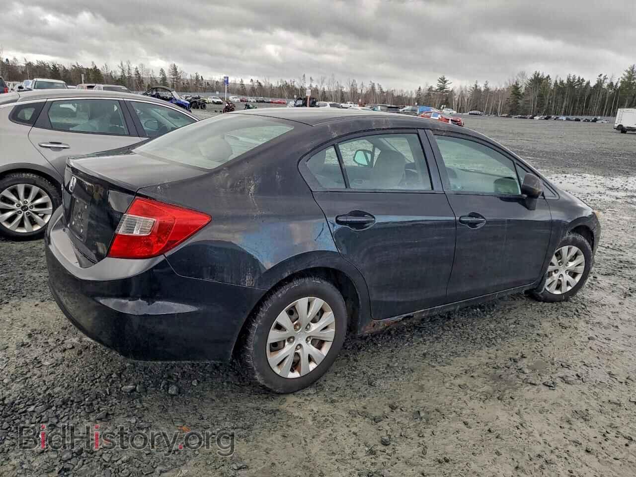 2012 HONDA CIVIC - VIN: 2HGFB2F42CH100287 - Фото 3