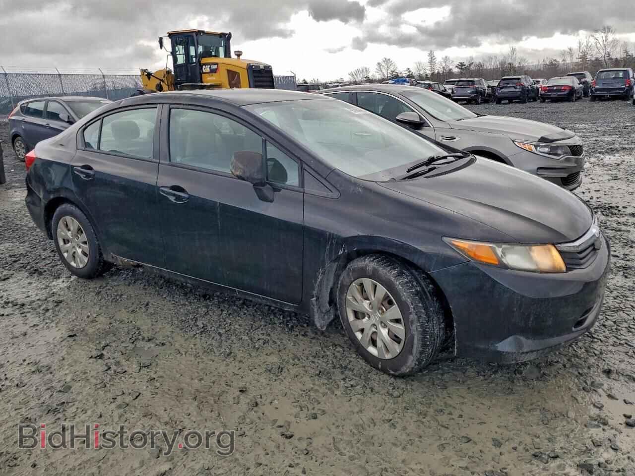 2012 HONDA CIVIC - VIN: 2HGFB2F42CH100287 - Фото 4