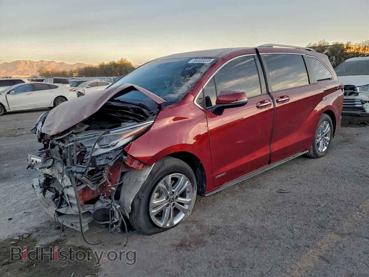 Photo 5TDESKFC1MS037543 - TOYOTA SIENNA 2021