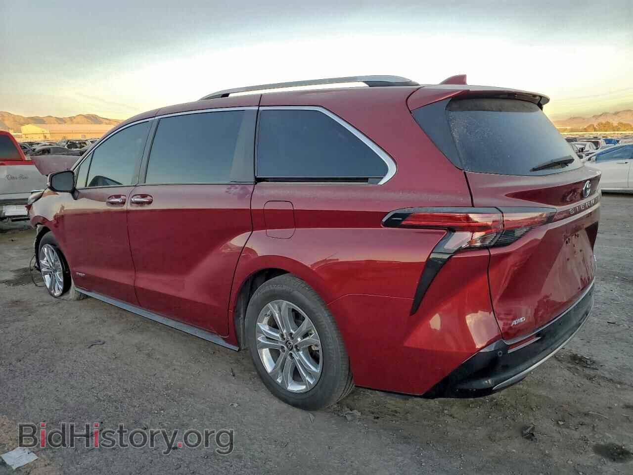 2021 TOYOTA SIENNA - VIN: 5TDESKFC1MS037543 - Фото 2