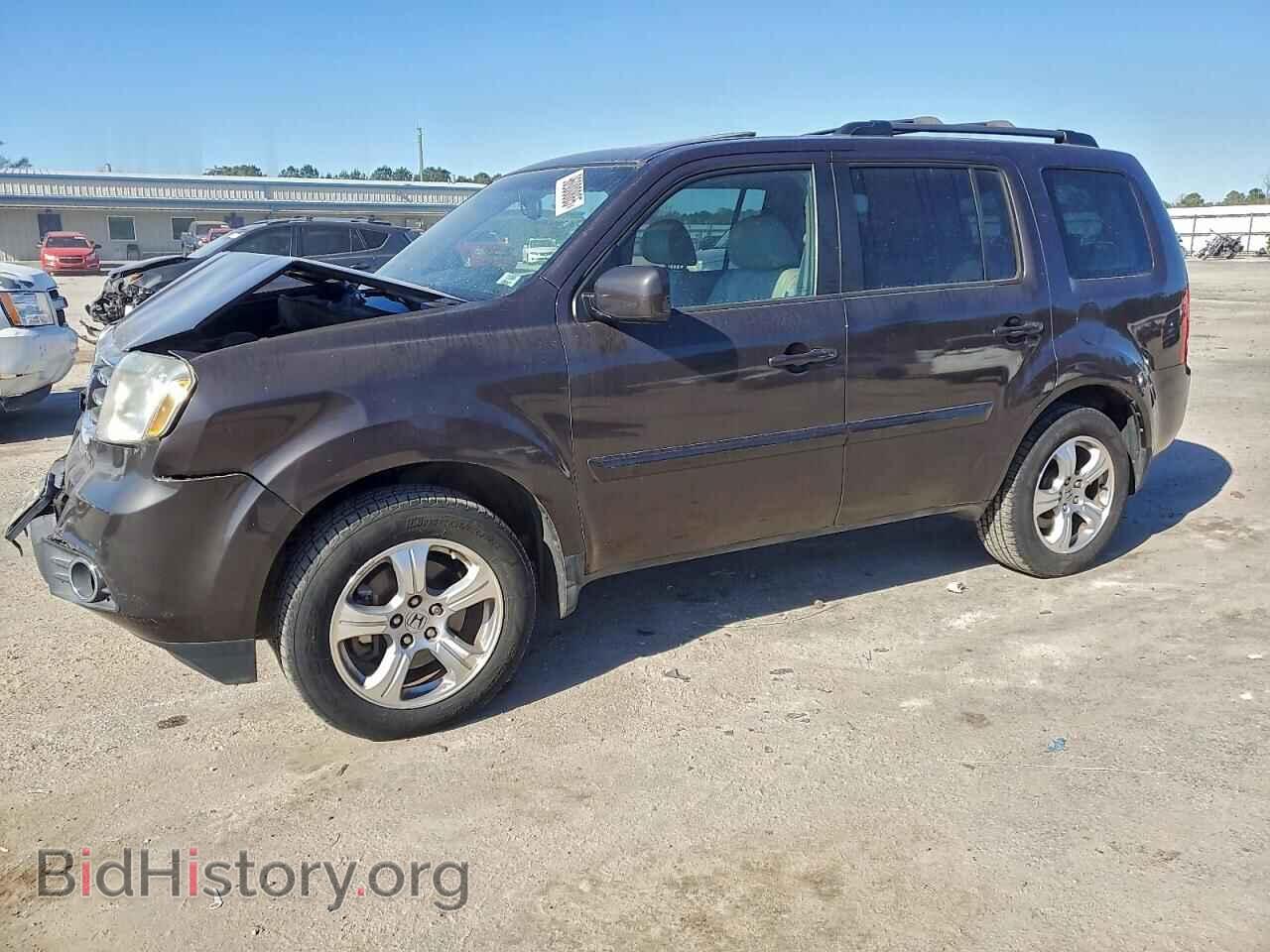Photo 5FNYF3H55CB007325 - HONDA PILOT 2012